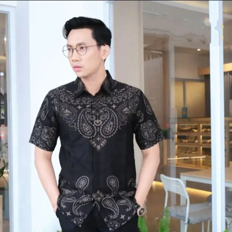 Kemeja Batik Pria Slim fit Batik Pria Premium Baju Batik Full Furing