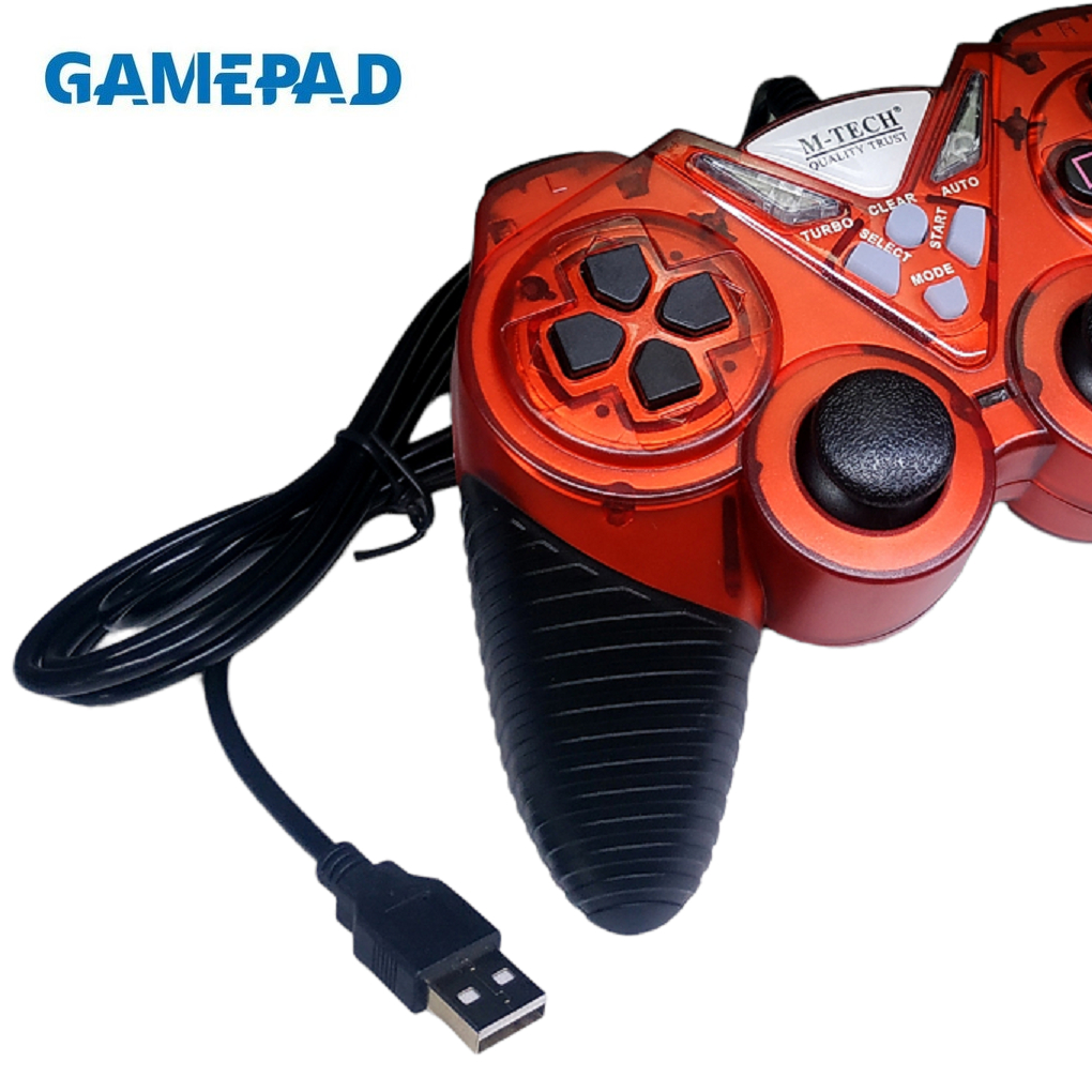 M-Tech Gamepad Stick Single Turbo MT-8400 Stik Computer Laptop