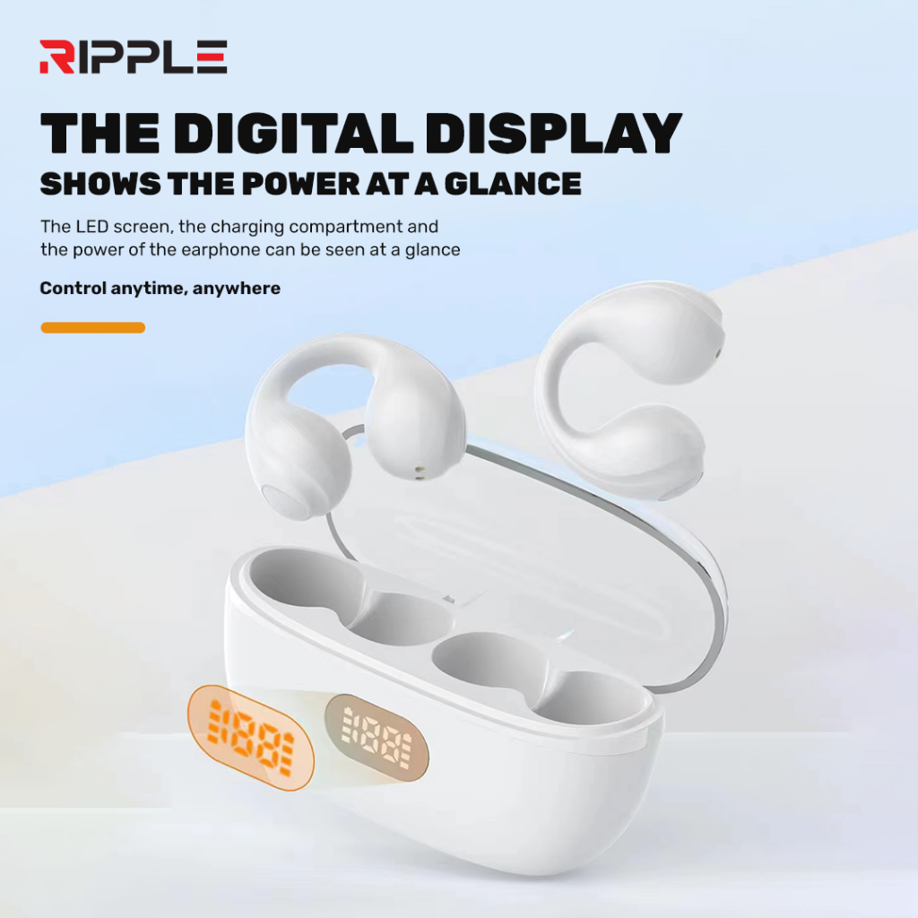 Ripple Rippods Max JS352 TWS Headset Bluetooth Earphone Mini Earbuds Handsfree