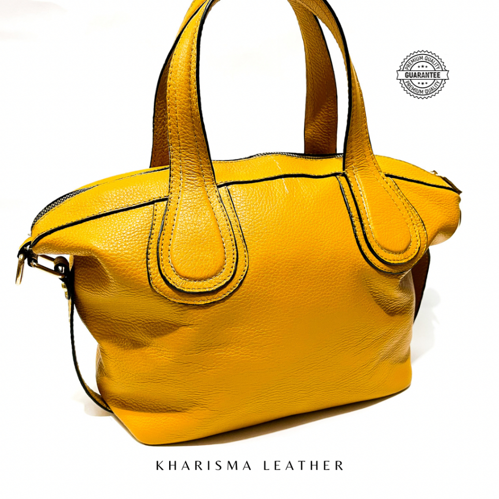 Kharisma Leather Tas Kulit Asli Garut Terbaru Model Gaven - Tas Selempang Wanita Asli Kulit Sapi Asl