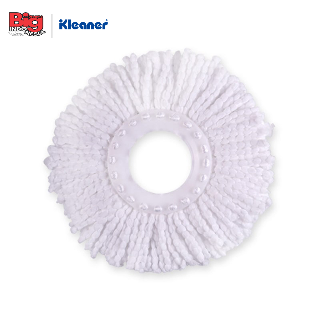 Refill Alat Pel Putar Tornado Mop Mikrofiber Spin Mop Pembersih Lantai Kleaner GSRT002