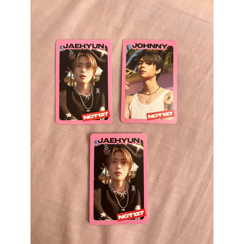 NCT 127 - Ay yo Trading Card Johnny Jaehyun Concept Card Official Photocard