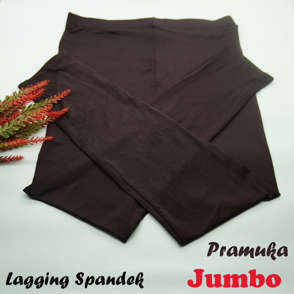 Celana Legging Jumbo Wanita Lejing Panjang Dewasa Lagging Spandek Premium