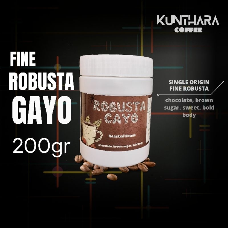 

KUNTHARA Robusta Gayo 200gr - Biji/Bubuk