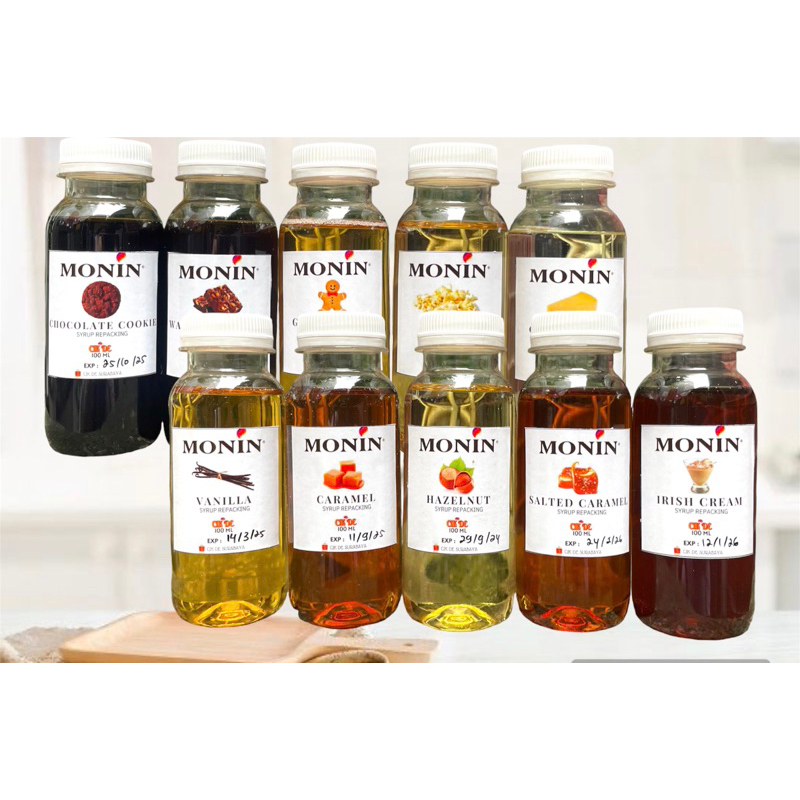 

MONIN Syrup Premium Repacking 100ml - Coffee & Flavour Series