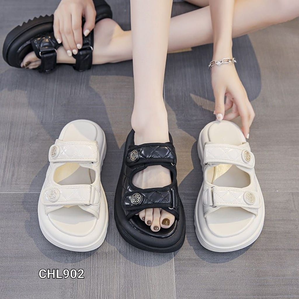 WEDGES SANDAL BOTTOM SLOP HIKS KOREA GS #JMA CHL902