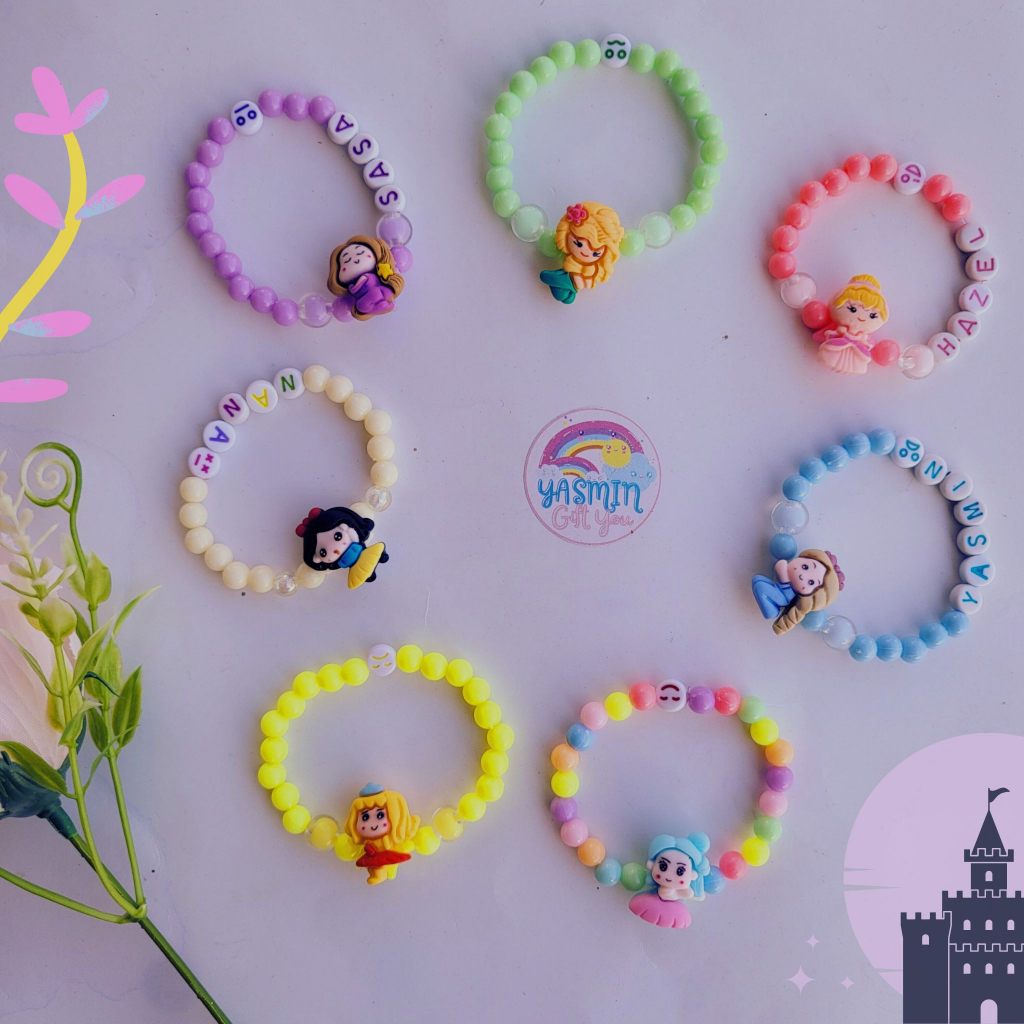 GELANG ANAK | gelang princess | gelang anak | gelang manik anak