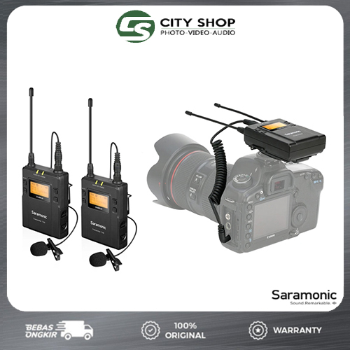 MICROPHONE SARAMONIC UWMIC 9 KIT 1 & KIT 2 WIRELESS MIC