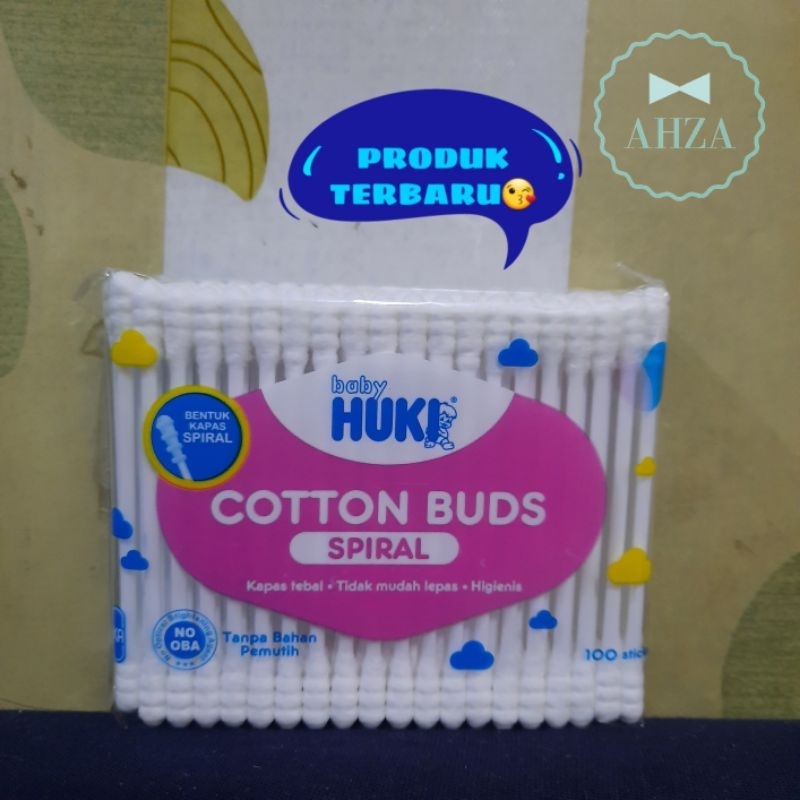 AHZA HUKI COTTON BUD BABY &amp; DEWASA ISI 50/100/150