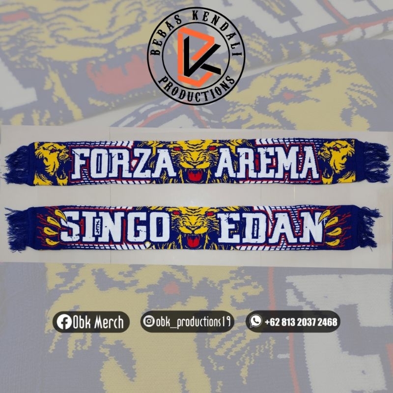 Syal Arema-Forza Arema