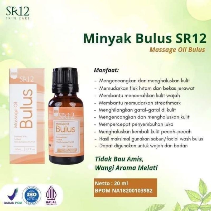 Minyak bulus sr12/minyak bulus original