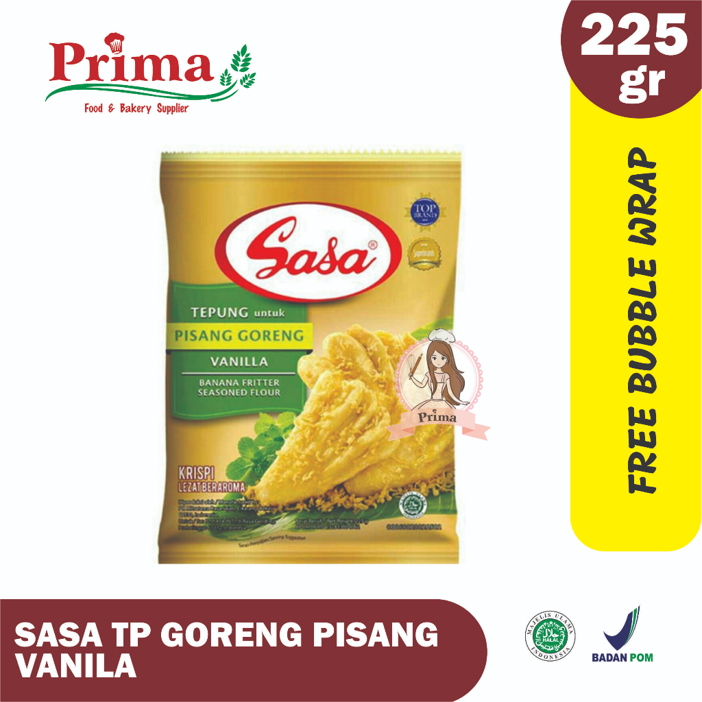 

SASA tepung goreng pisang vanilla 225gr