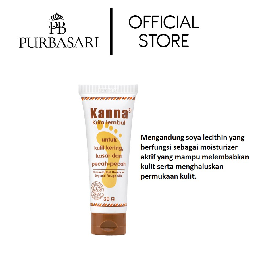 *RM* Kanna Krim Lembut / Cream kaki pecah / Penghalus tumit kasar / solusi kaki pecah dan kasar