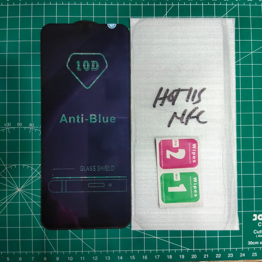 INFINIX HOT 10 PLAY , HOT 10 , NOTE 7 , ZERO 8 , NOTE 8 , HOT 11S NFC anti blue light matte tempered anti radiasi