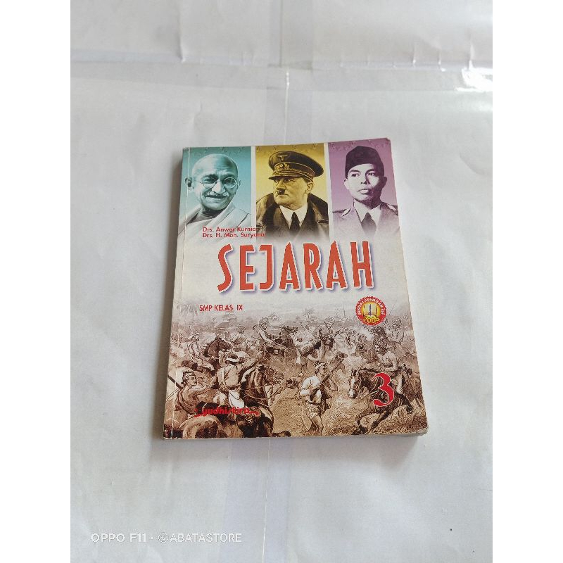 BUKU SEJARAH SMP KLS IX KTSP DRS ANWAR KURNIA