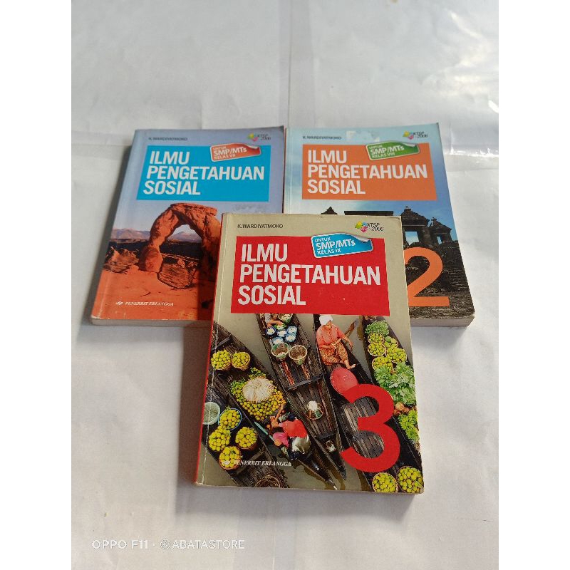 BUKU ILMU PENGETAHUAN SOSIAL SMP MTS KLS VII VIII IX KTSP K WARDIYATMOKO