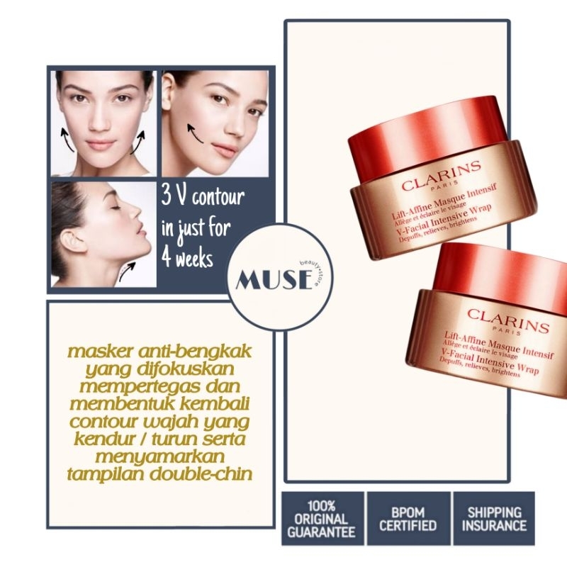 Clarins V Facial Intensive Wrap 15ml