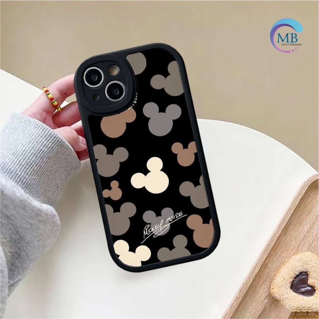SS827 SOFT CASE SOFTCASE SILIKON ORIGINAL OVAL MICKEY MOUSE FOR IPHONE 6 6+ 7 7+ 8 8+ X XS XR 11 12 13 11 12 13 14 PRO 11 12 13 14 PROMAX 14 PLUS MB8069