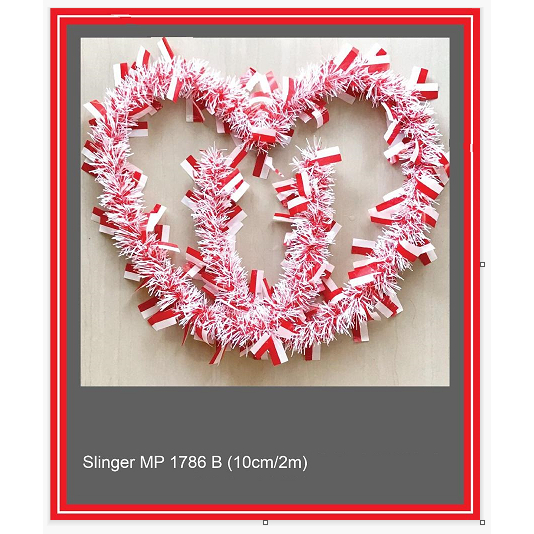 Slinger jumbo merah putih bendera / HUT RI / 17 agustus / 17an - 1786B 1786 B