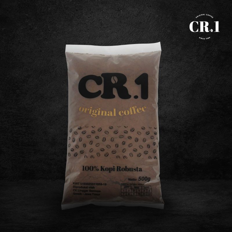 

CR1 Coffee _Kopi bubuk kemasan 500gr