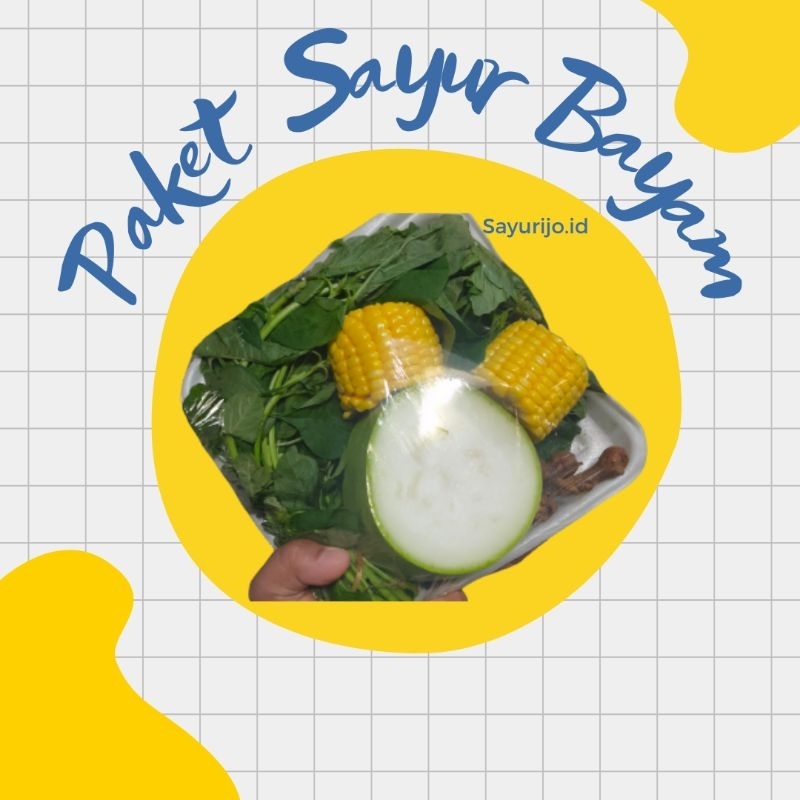 

Bisa Kirim Instan - Paket Sayur Bayam per pack
