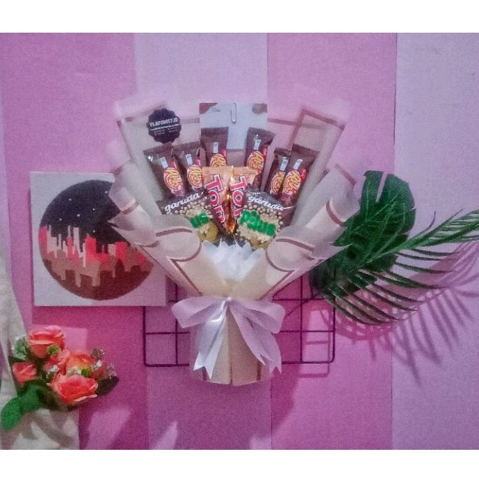

Buket Snack /Buket Snack Murah/Buket Wisuda