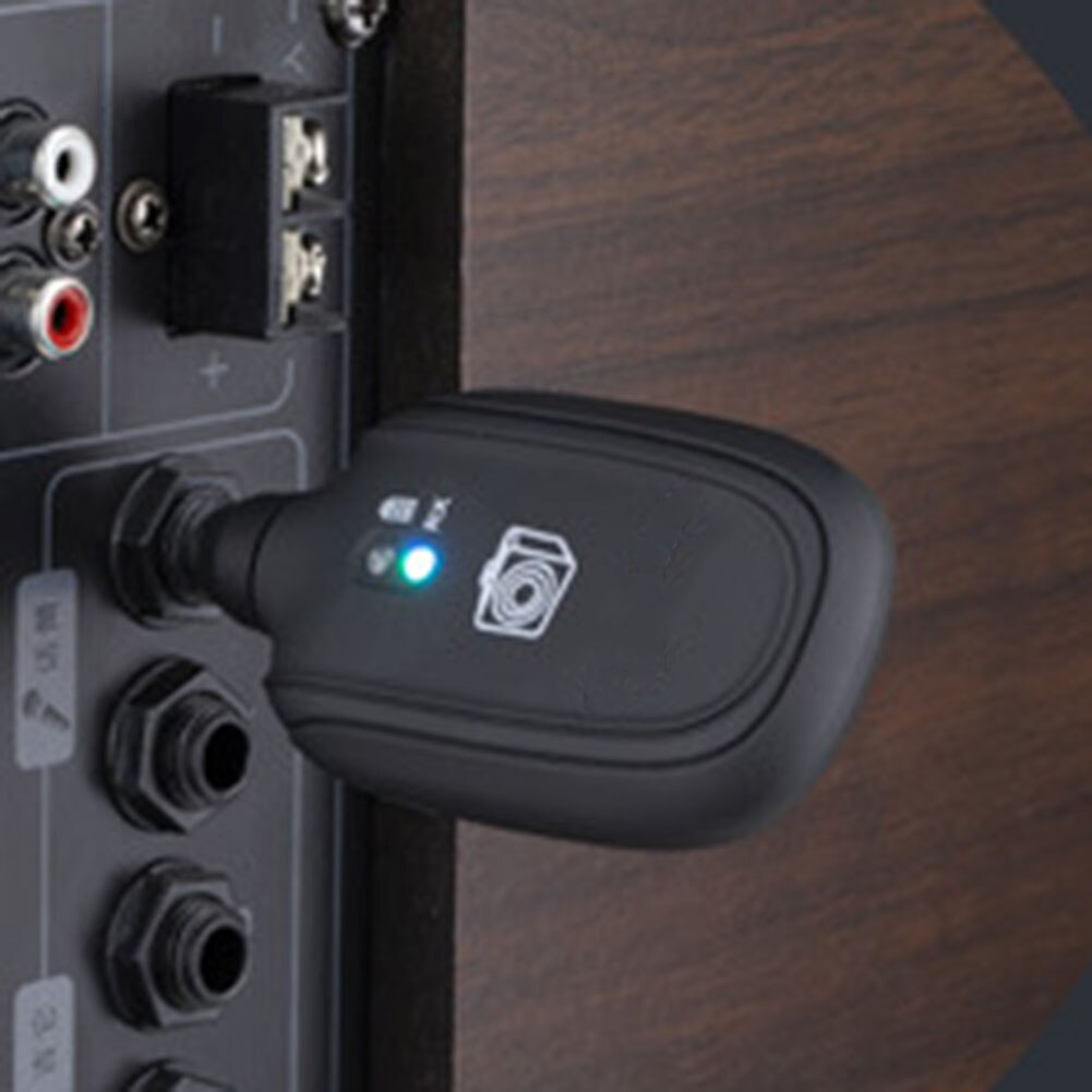 A8 Wireless System Gitar Transmitter Receiver Amplifier Gitar &amp; Bass Listrik Dengan Plug amplifire Headphone earphone