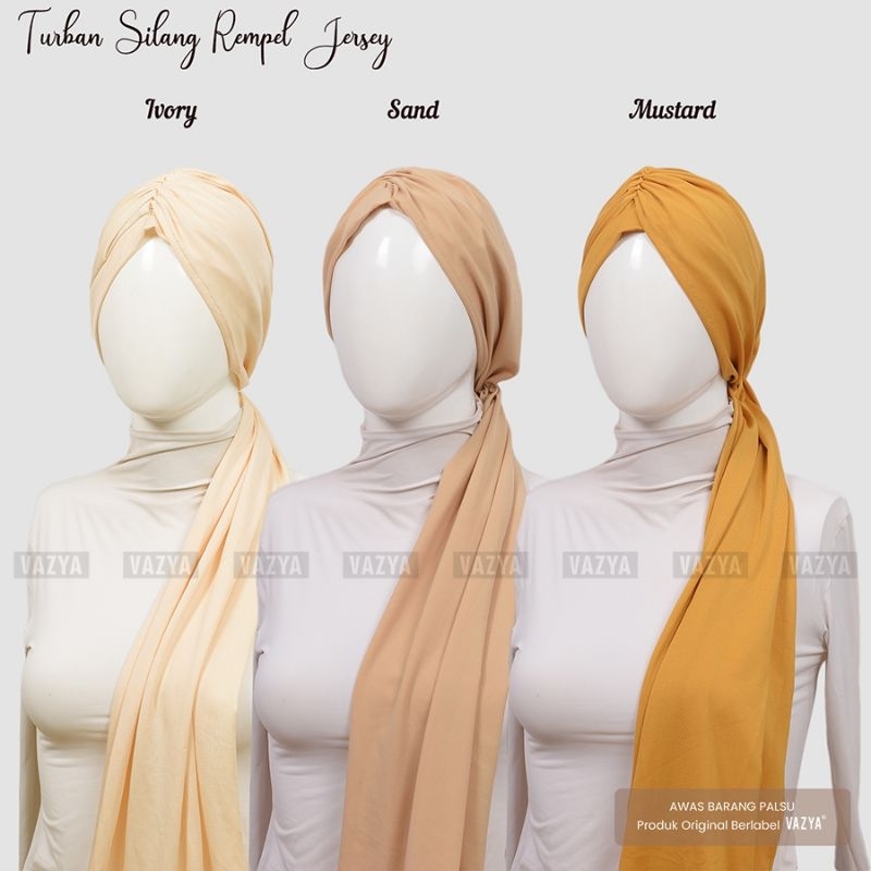 Turban Rempel Jersey Silang 2in1