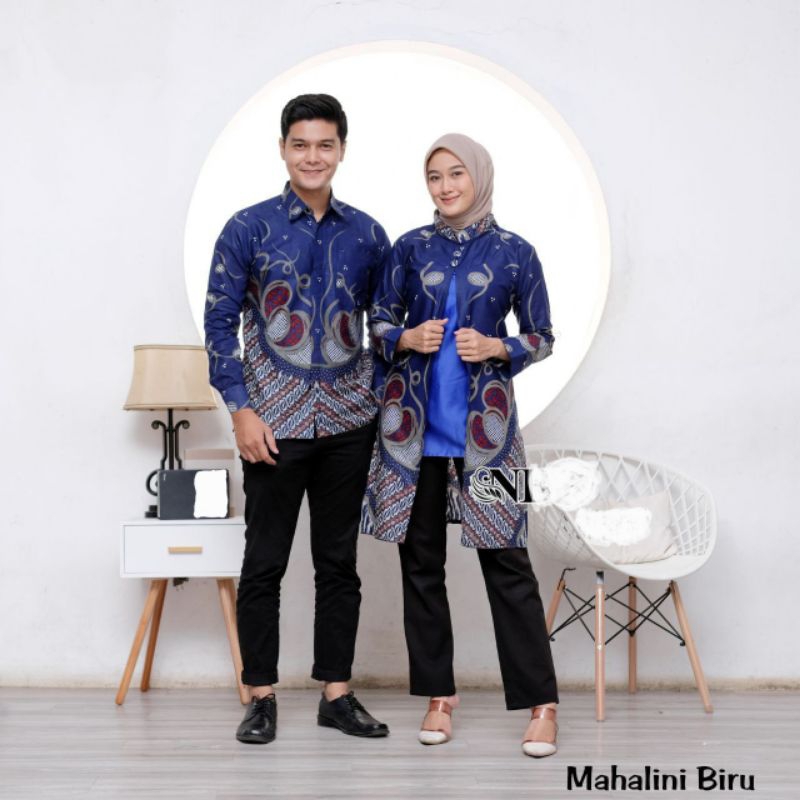 Couple Batik Tunik Bolero Atasan Batik Couple M L XL XXL XXXL jumbo