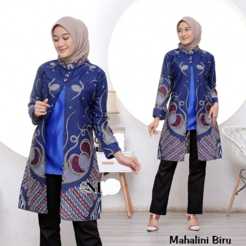 Couple Batik Tunik Bolero Atasan Batik Couple M L XL XXL XXXL jumbo