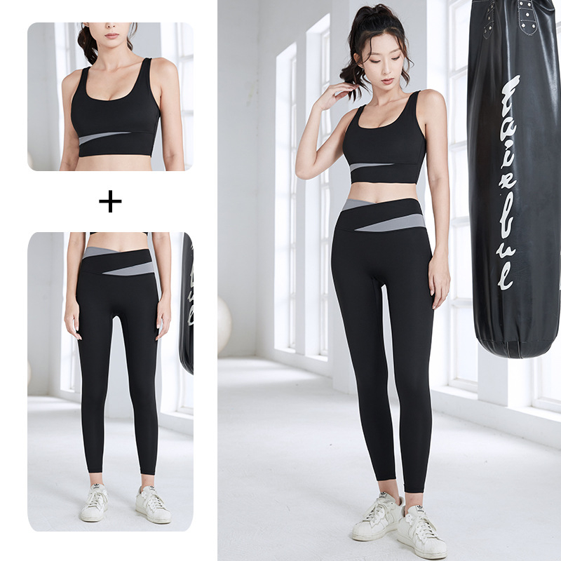 Set Baju Olahraga Wanita / Setelan Gym Cewek / Baju Celana Yoga / Celana Yoga Lentur / Woman Sportwe