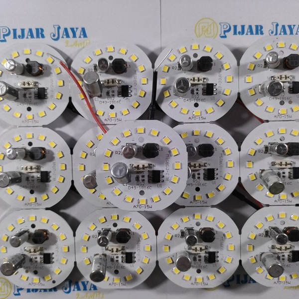 PCB Mata LED AC Bermacam Jenis Watt (ACR) - DOB LED AC Modul Lampu LED 3 5 7 9 12 15 18 20 30 40 50 Watt