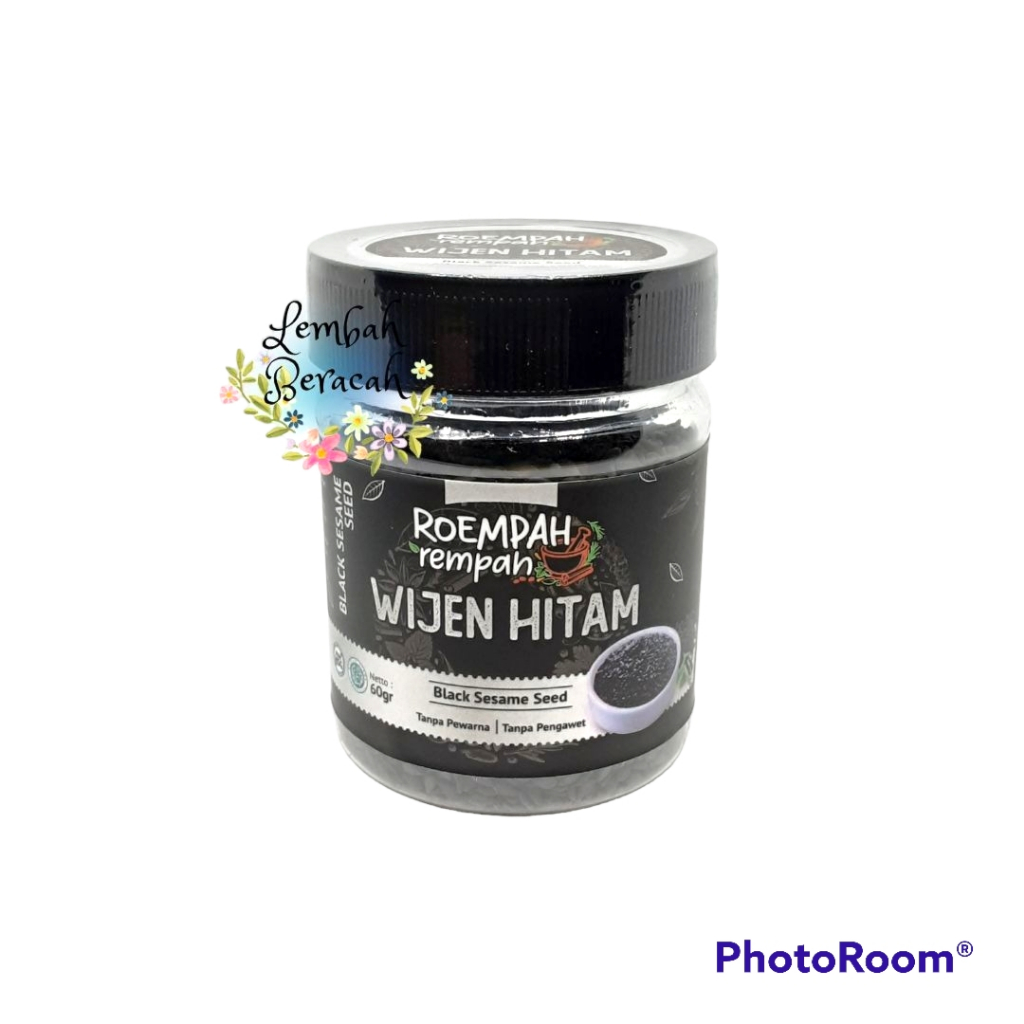 

ROEMPAH REMPAH Wijen Hitam / Black Sesame Seed 60gr