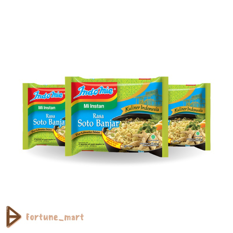 

Indomie kuah rasa Soto Banjar khas Kalimantan Selatan