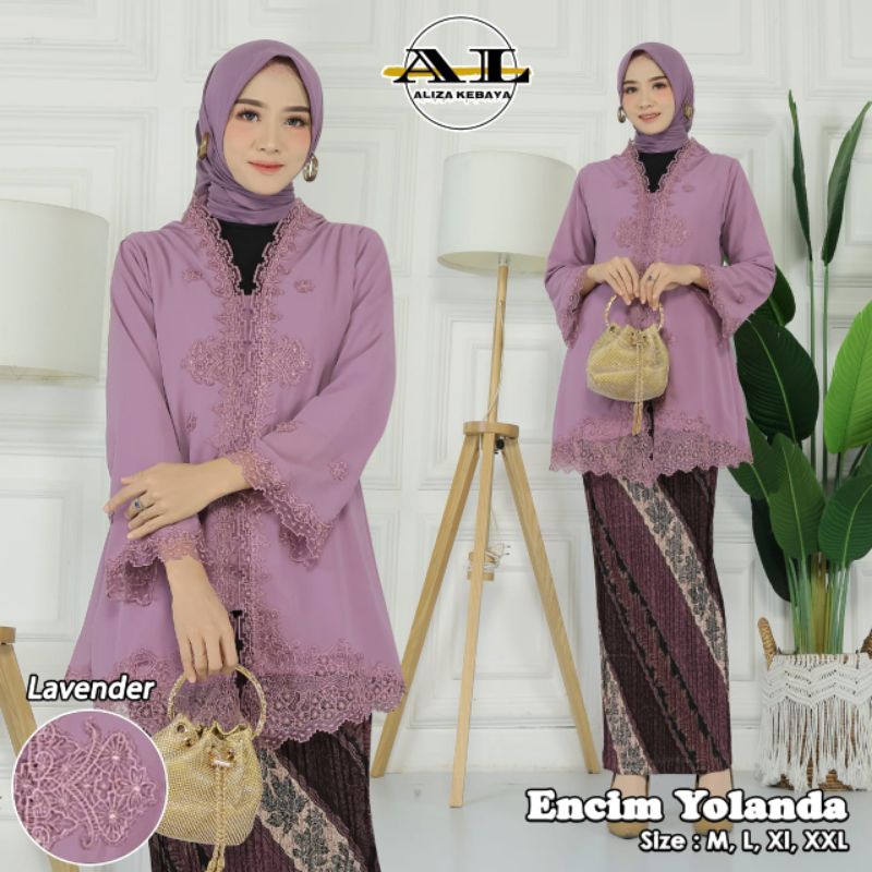 SET KRBAYA ENCIM YOLANDA / KEBAYA ENCIM / KEBAYA