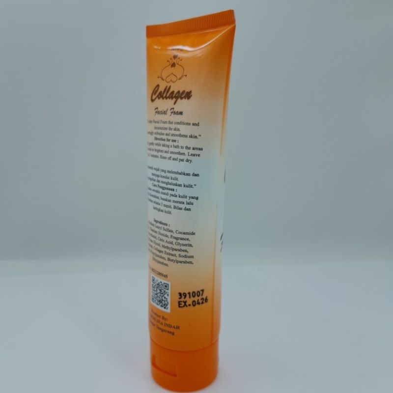 PEMBERSIH WAJAH FACIAL FOAM COLLAGEN 100ML ORIGINAL
