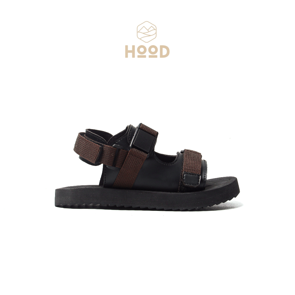 HOOD X HOODJAS Footwear - Sandal Gunung Traveling Anak Laki Laki Perempuan Unisex Coklat