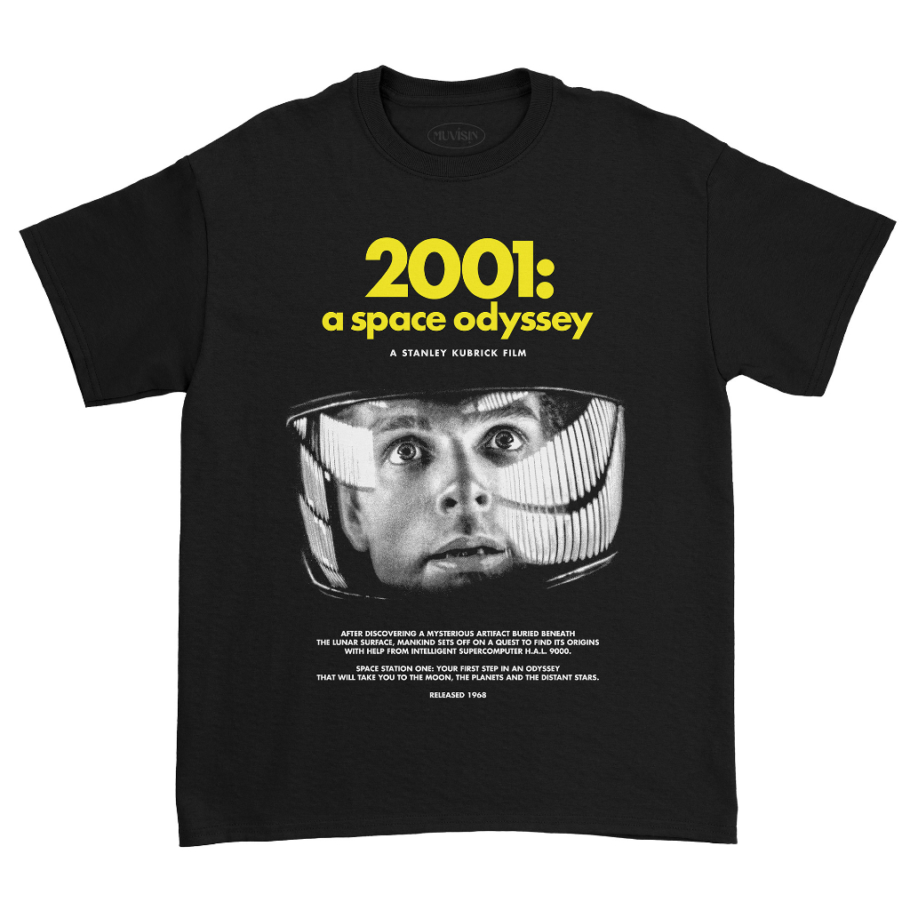 Kaos Film 2001 A Space Odyssey Movie T-shirt