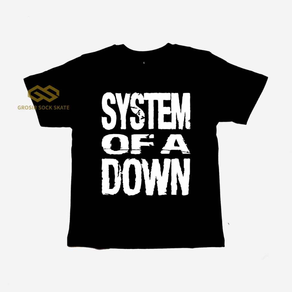 KAOS BAND ANAK/ KAOS MUSIK SYSTEM OF A DOWN 2 USIA 1-12 TAHUN