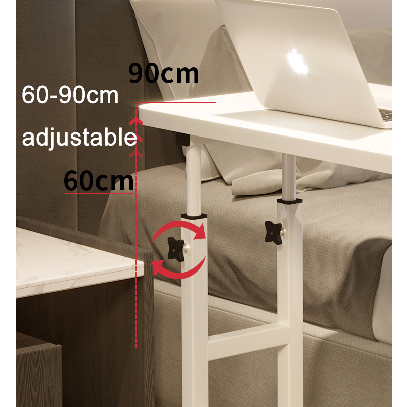 TaffHOME Meja Laptop Lifting Table Adjustable Single Layer 80x40cm - L100