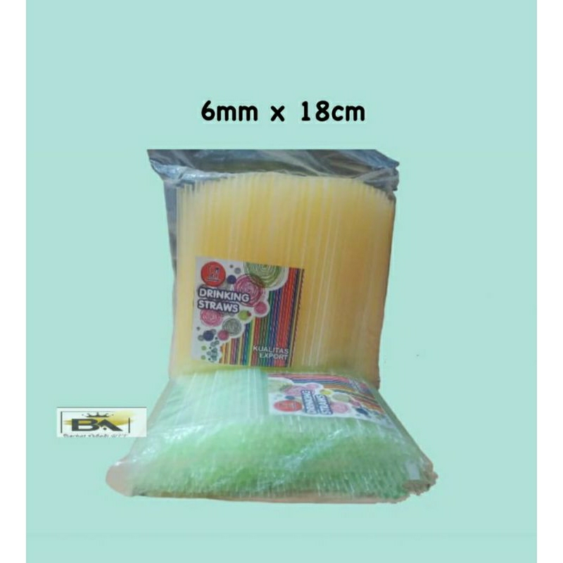 SEDOTAN NON STERIL 6MM X 18CM  ISI 350 PC