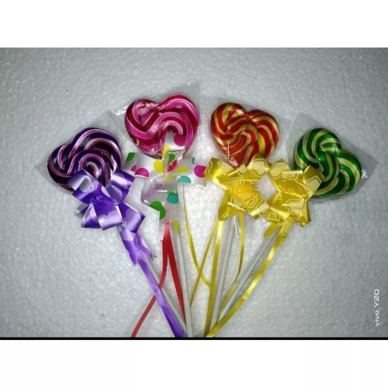 

Permen Lolipop 4 cm Bentuk Love (isi 100 pcs)