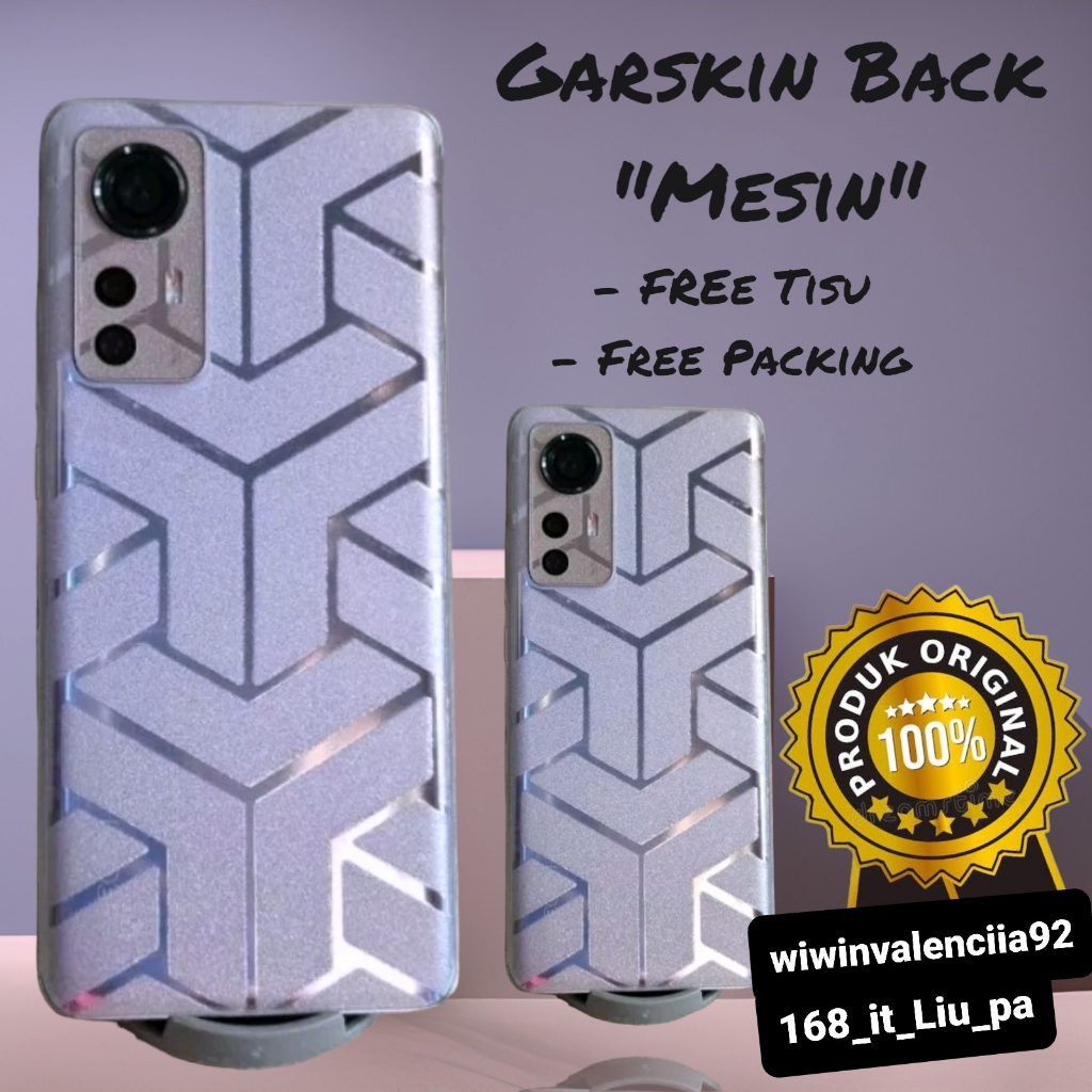 2025 Skin Mesin CARBON 3D REALME 14 T 13 10 10-5G 10PRO 10Pro+ 9 9i 9Pro 9Pro+ 8 Pro 8i 8-5G 7 7i 7P