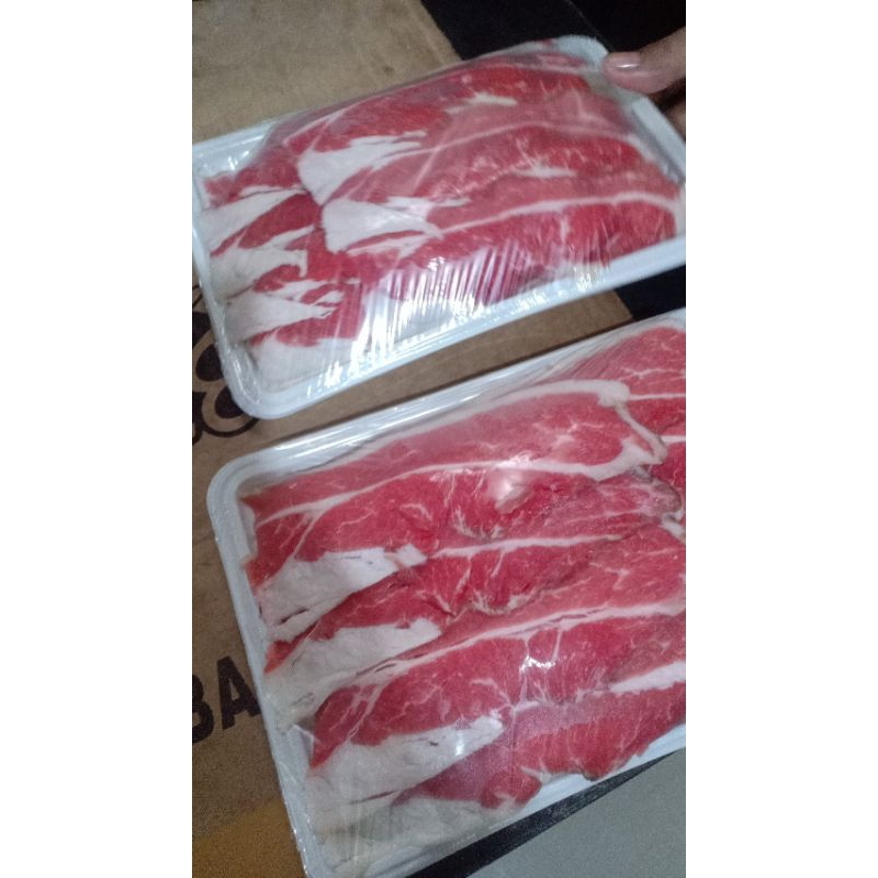 

Beef slice / Beef Brisket Slice (30-40% fat) 1kg PREMIUN