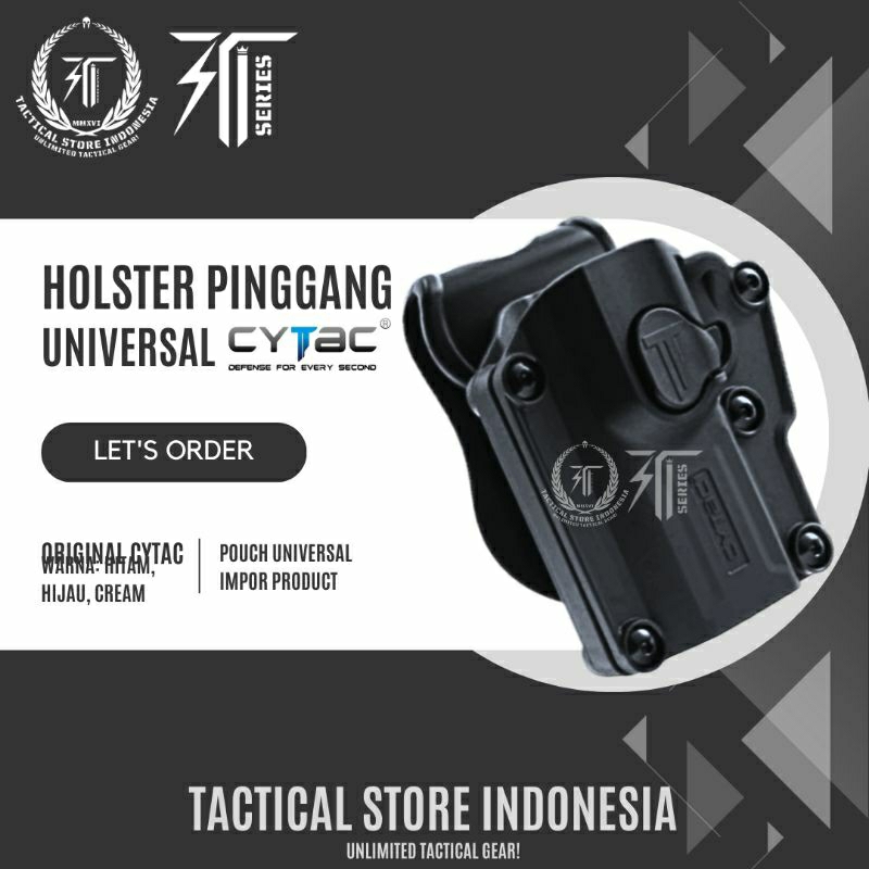 Cytac Megafit Holster - Holster Pinggang Cytac Universal