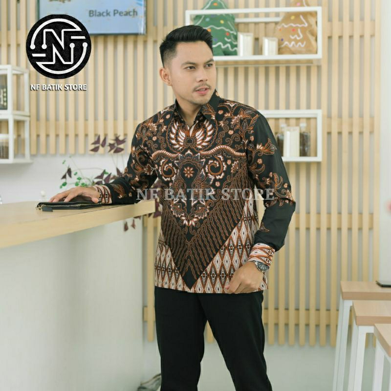 wajik Kemeja batik solo / Full furing / Kemeja batik pria / Batik kondangan / Batik sragenan / Batik