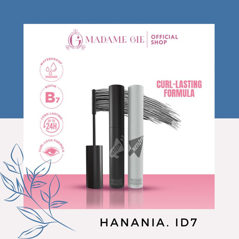 Madame Gie Mascara Netizen - Make Up Maskara Waterproof