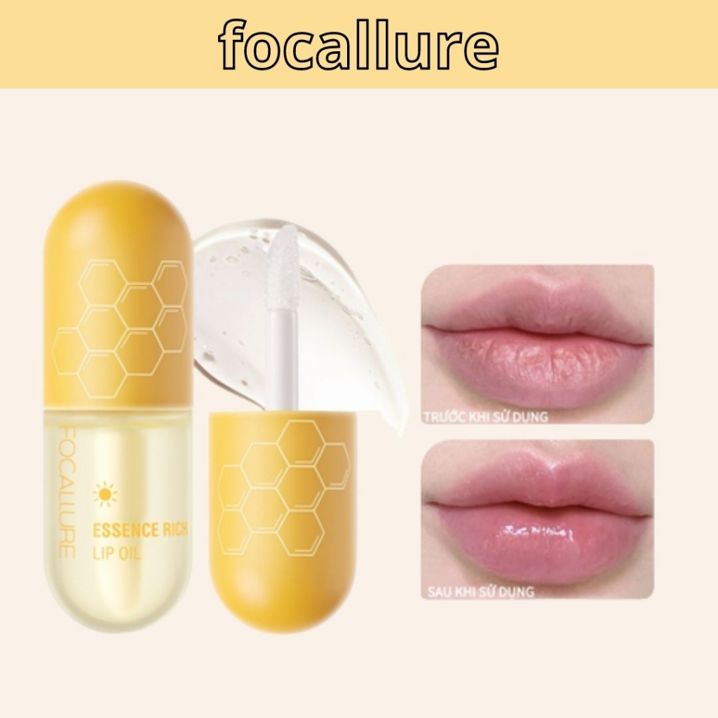 FOCALLURE Lip Gloss Waterproof Lip care Moisturize Repair Waterproof Lip care