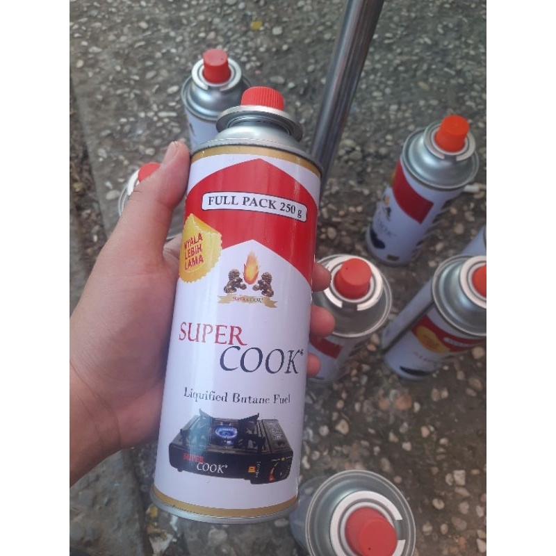 Tabung Gas portable Refil isi/gas camping hi cook isi