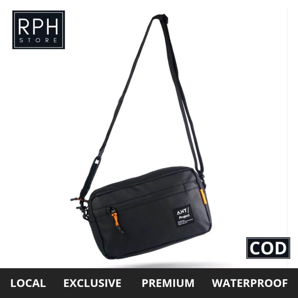 Tas Selempang Sling Bang Slempang Slingbang Waistbag Pria Cowok Wanita Distro Original Anti Air Kecil Waterproof R01